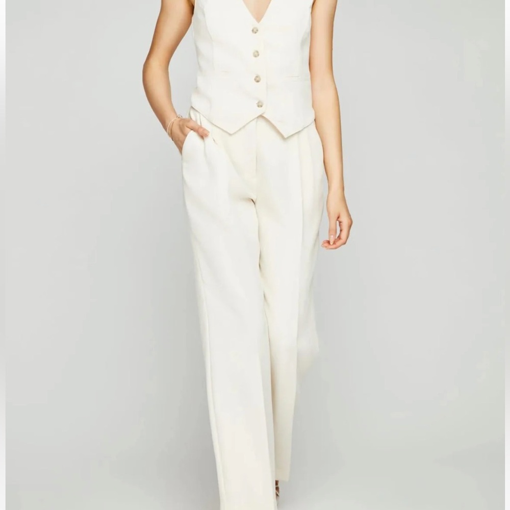 Gentle Fawn Lottie Cream Trousers. Size 10. Brand New!